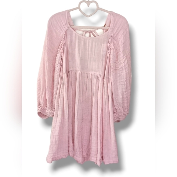 NWT Free People Adler Tunic dress in Bleached Mauve  Medium - Picture 4 of 9